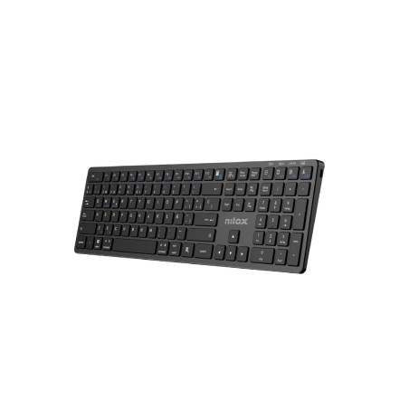 Tastiera connessione wireless DUAL (BT 5.2 e Dongle 2.4GHZ), ricaricabile tramite porta...