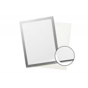 Durable 496823 cornice magnetica A4 Grigio