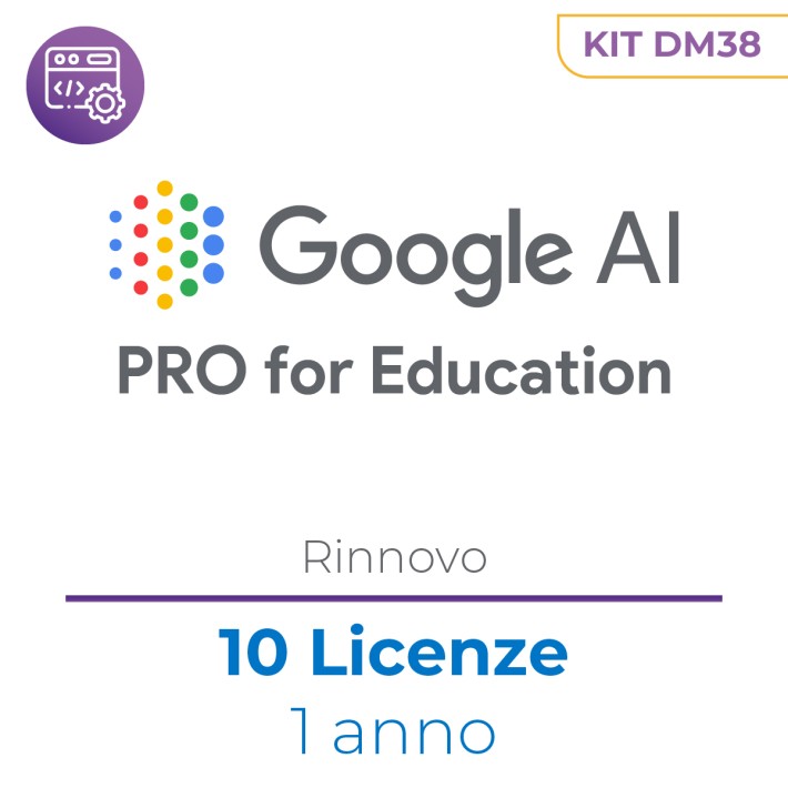 DM38 - Google AI Pro for Education - kit 10...