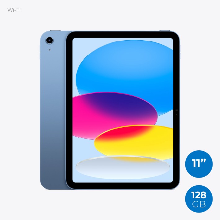 Apple iPad A16 - Wi-Fi - 128GB - Blue - incl....