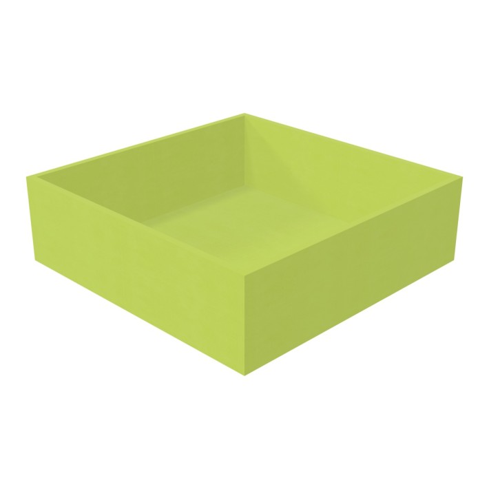 Pouf Morbido PISCINA QUADRATA GRANDE Ignifuga...
