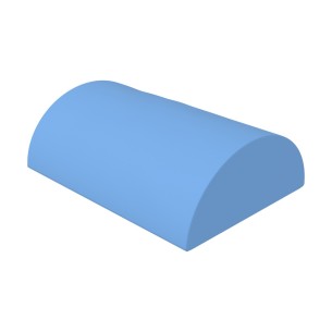 Pouf Morbido SEMICILINDRO STRETTO MEDIO in Similpelle e...