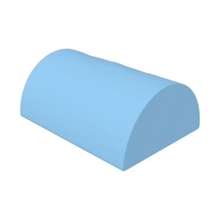 Pouf Morbido SEMICILINDRO STRETTO ALTO in Similpelle e Imbottitura Ignifuga CL1 - Diametro...