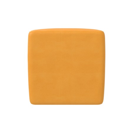 Pouf Morbido CUBO in Similpelle e Imbottitura Ignifuga CL1 - Dimensioni Lato 30 cm, H 30 cm...
