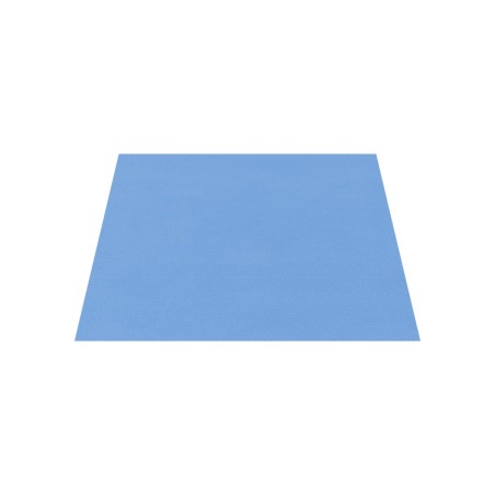 Pouf Morbido SCIVOLO Ignifugo CL1 - Dimensioni 60 x 60 x H 30 cm - Colore Azzurro