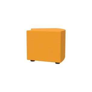Pouf Semirigido Angolare - Similpelle e Imbottitura... 2