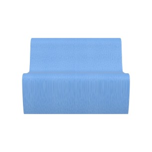 Pouf Morbido DIVANO 2 POSTI Ignifuga CL1 - Dimensioni 70... 2