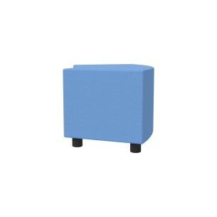 Pouf Semirigido Angolare - Similpelle e Imbottitura... 2