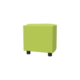 Pouf Semirigido Angolare - Similpelle e Imbottitura... 2