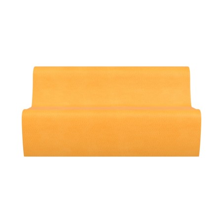 Pouf Morbido SEDUTA DIVANO 3 POSTI in Similpelle e Imbottitura Ignifuga CL1 - Dimensioni...