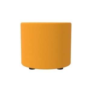 Pouf Semirigido Cilindro - Similpelle e Imbottitura... 2
