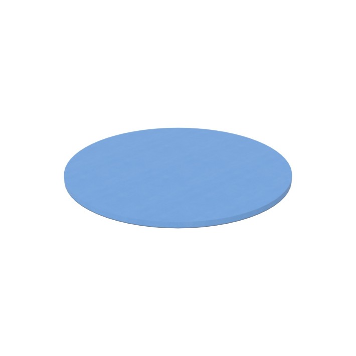 Pouf Morbido Tappeto Tondo Ignifugo CL1 -...