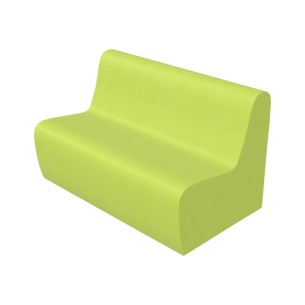 Pouf Morbido DIVANO 2 POSTI Ignifuga CL1 - Dimensioni 100...