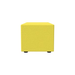 Pouf Semirigido Rettangolo Largo Similpelle e Imbottitura... 2