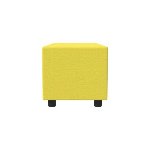 Pouf Semirigido Rettangolo Largo Similpelle e Imbottitura... 2