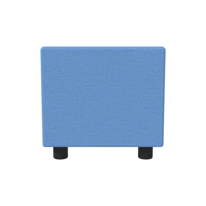 Pouf Semirigido Rettangolo Stretto Similpelle e...