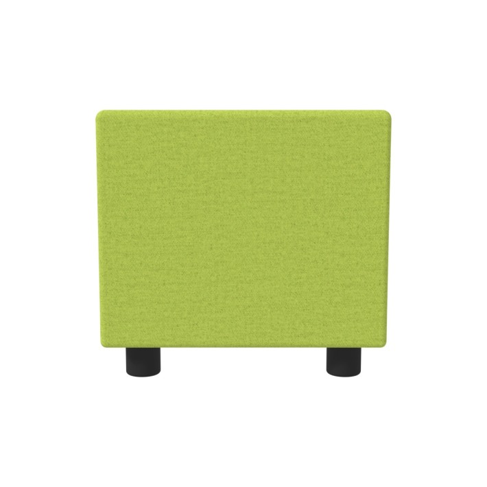 Pouf Semirigido Rettangolo Stretto Similpelle e...