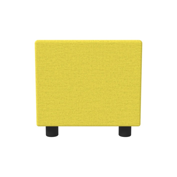 Pouf Semirigido Rettangolo Stretto Similpelle e...