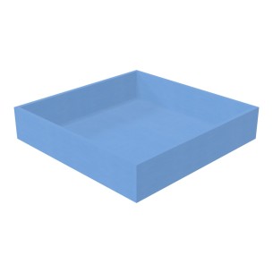Pouf Morbido PISCINA QUADRATA PICCOLA Ignifuga CL1 -...