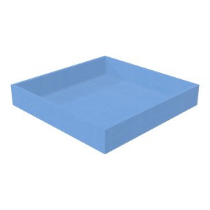 Pouf Morbido PISCINA QUADRATA PICCOLA Ignifuga CL1 -...