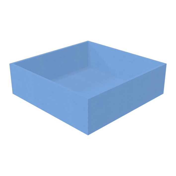 Pouf Morbido PISCINA QUADRATA GRANDE Ignifuga...