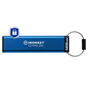 Kingston Technology IronKey Keypad 200 da 128 GB, FIPS...
