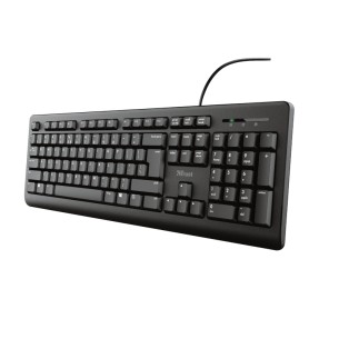 Trust TK-150 tastiera Universale USB QWERTY Inglese UK Nero