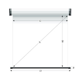 Sopar 5241 schermo per proiettore 2,62 m (103") 4:3