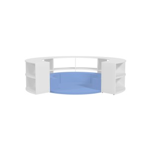Composizione Edera Ignifuga - Altezza 79 cm - con 3 Pouf... 2