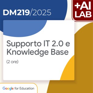 Supporto IT 2.0 e Knowledge Base 2h Lab in presenza