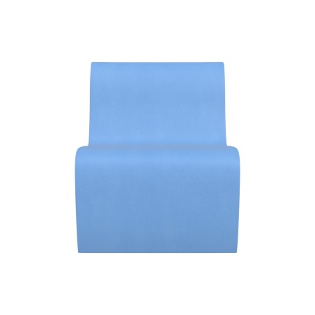 Pouf morbido SEDUTA POLTRONA , similpelle e imbottitura ignifuga CL1, base 50x60cm, H32cm,...