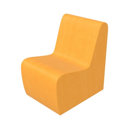 Pouf Morbido SEDUTA POLTRONA in Similpelle e Imbottitura Ignifuga CL1 - Dimensioni Base 50 x...
