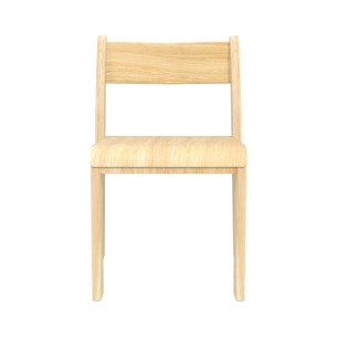 Sedia Bebe Cube Finitura Legno Impilabile - Altezza... 2