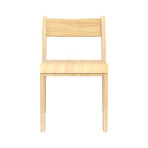 Sedia Bebe Cube Finitura Legno Impilabile - Altezza... 2