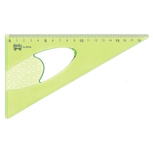 ARDA Elastika Triangolo 200 mm Plastica Verde 1 pz
