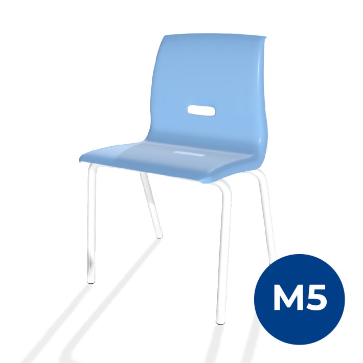 Sedia Salice con 4 Gambe - Altezza Seduta 42,5...