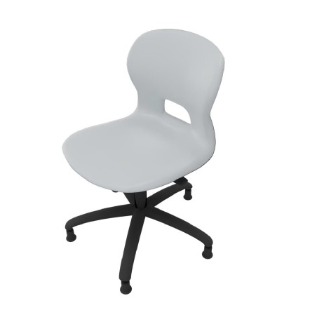 Sedia Gelso con 5 Piedini - Altezza Regolabile M5/M6 - Colore Scocca Grigio Chiaro - Colore...