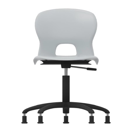 Sedia Gelso con 5 Piedini - Altezza Regolabile M5/M6 - Colore Scocca Grigio Chiaro - Colore...