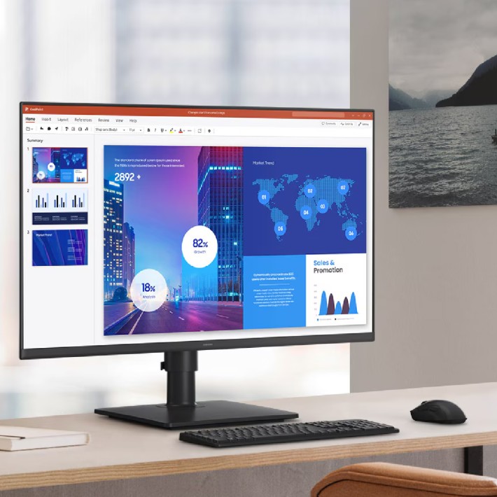 Monitor 24" Multimediale - Samsung S24D408 -...