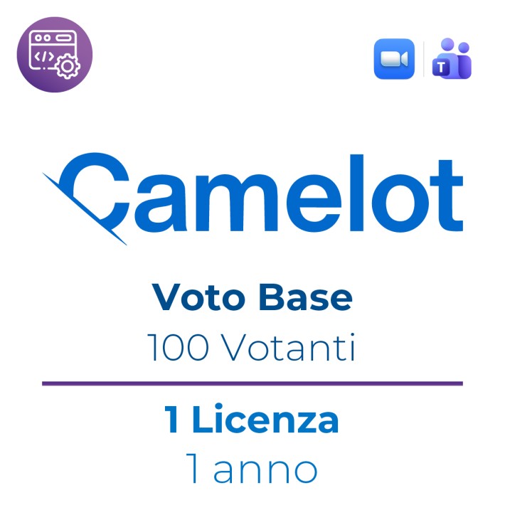 Licenza Voto Elettronico Camelot - Base Per...