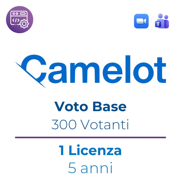 Licenza Voto Elettronico Camelot - Base Per...