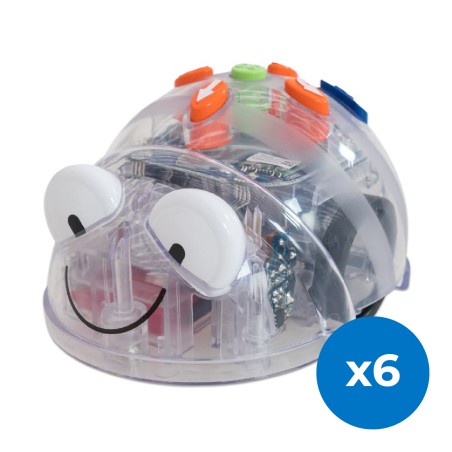 BLUE-BOT Class Pack 6 Unità + Docking Station