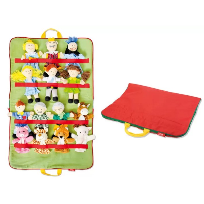Borsa con 14 burattini a Mano - Modello 2