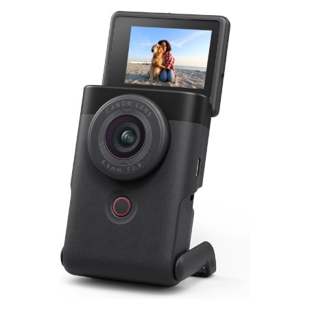 Canon fotocamera compatta 20 MP PowerShot V10 BK VLOGGING KIT