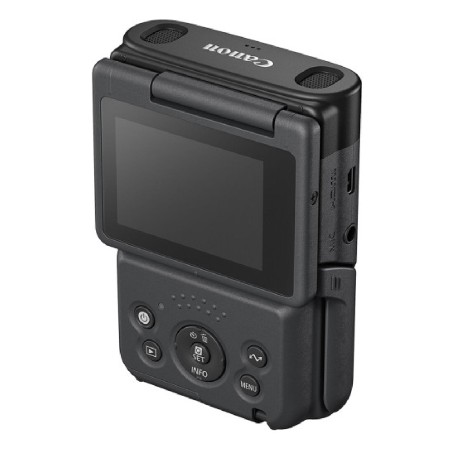 Canon fotocamera compatta 20 MP PowerShot V10 BK VLOGGING KIT