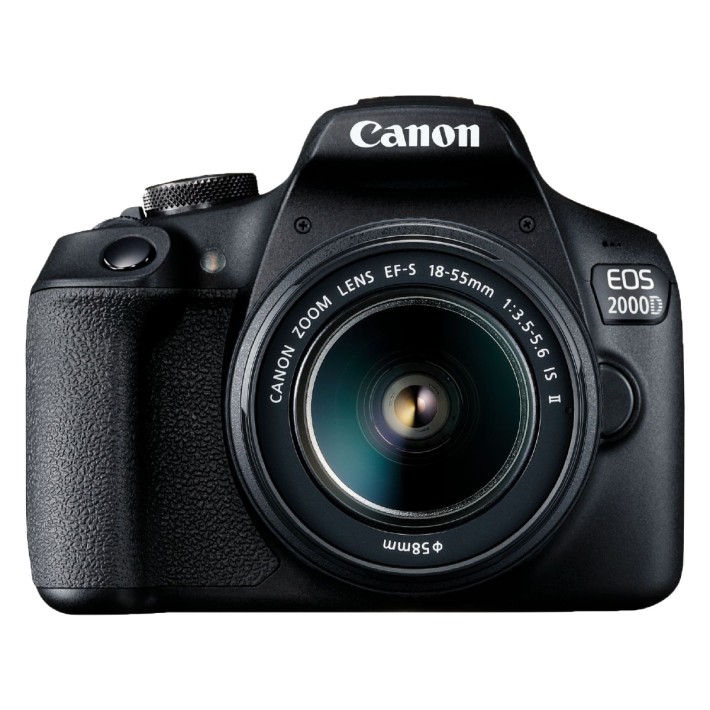 Canon Fotocamera Reflex EOS 2000D + obiettivo EF-S 18-55 MM IS II