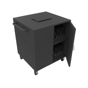 Carrello di ricarica da 36 con ventola per tablet,... 2