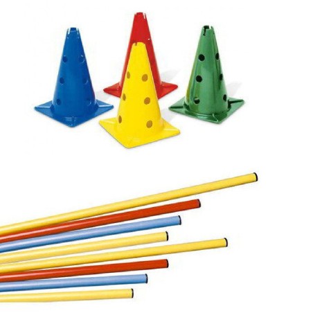 Carrello Psicomotricità Completo in Metallo - Dimensioni cm. 60 x 70 x 70 h