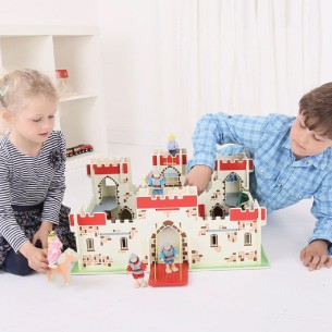 Castello Gigante del Re in Legno - Dimensioni cm. 45 x 45... 2