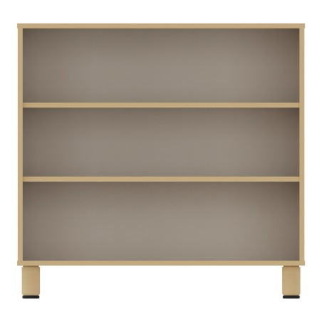 Contenitore a Giorno con 3 Vani su Piedini - Dimensioni 105 x 41 x 100 cm